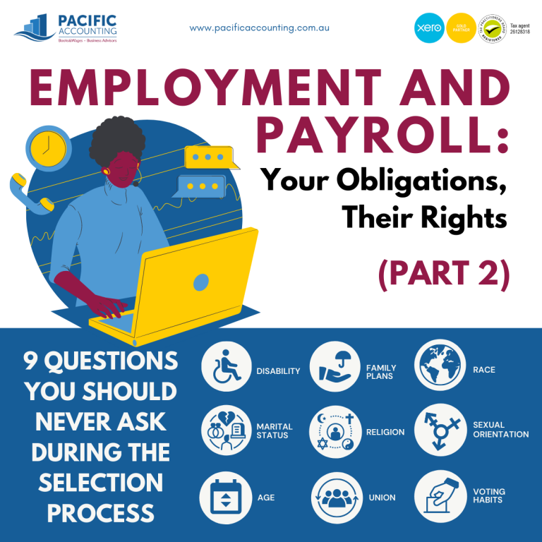 Employment and Payroll (Part 2) - Pacific Accounting AU Employment and Payroll (Part 2) - Pacific Accounting AU